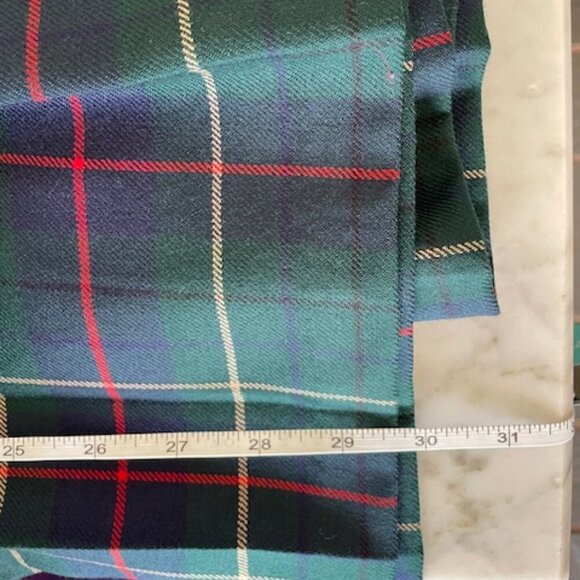 PENDLETON Heritage Tartan Wool Plaid Pleated Midi Skirt Vintage - Picture 14 of 16